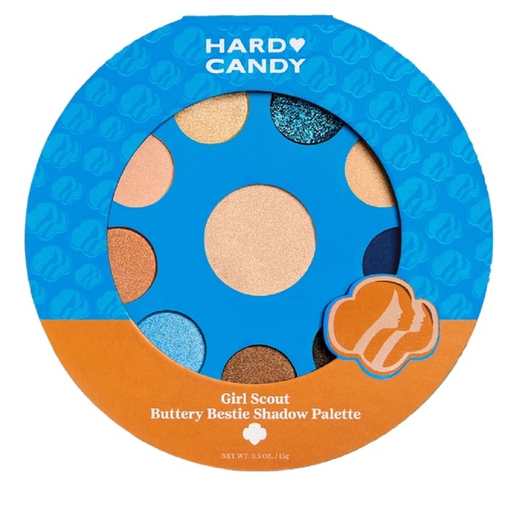 Hard Candy x Girl Scout Shadow Palette, Buttery Bestie, Trefoil-Scented - Picture 2 of 5